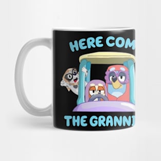 Here Come The Grannies - Bluey Mug